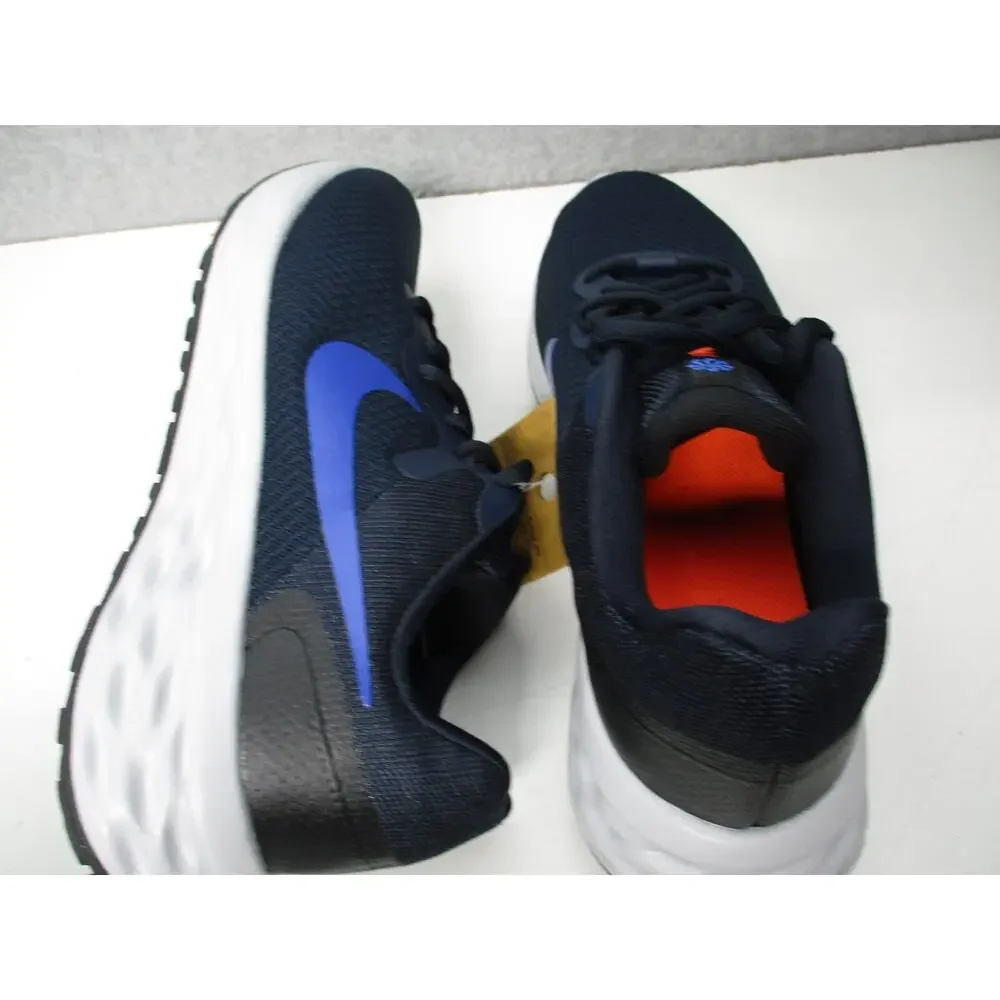 Nike Revolution 6 Next Nature Blue Road Running Shoes Mens Sz 7 Womens Sz 9.5